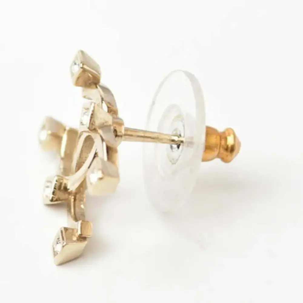 CHANEL Gold Earrings